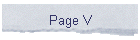 Page V