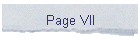Page VII